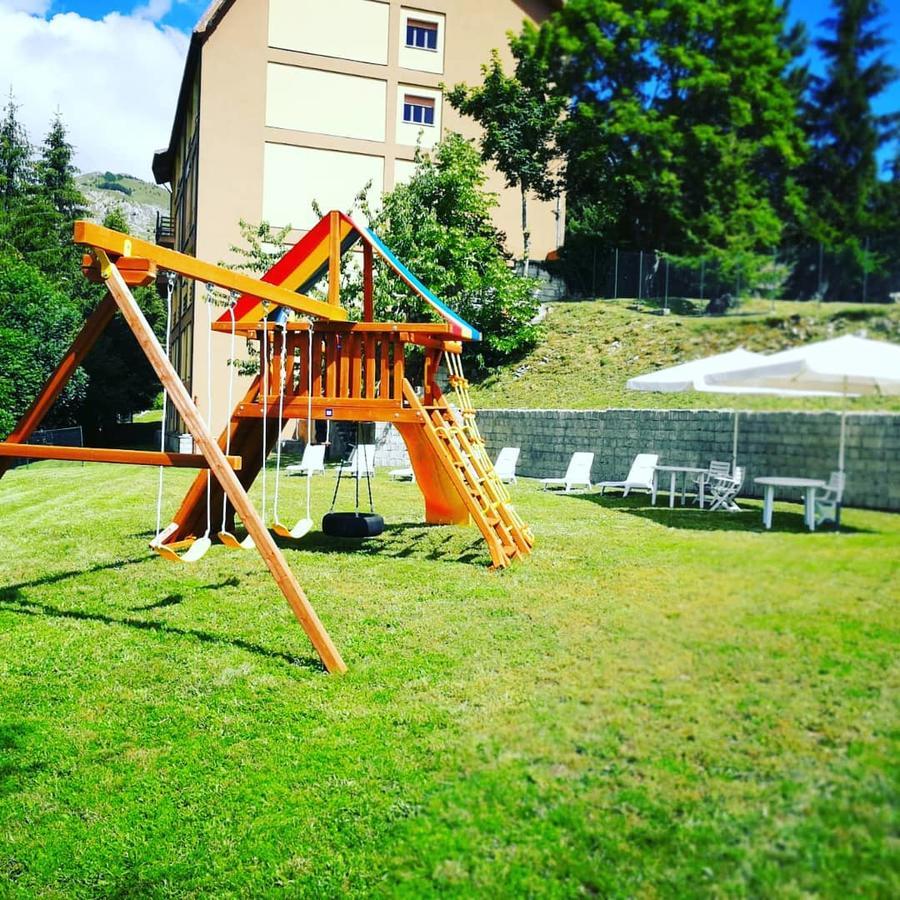 Family Hotel Como Rivisondoli Bagian luar foto